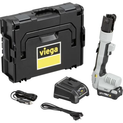 Viega Pressgun 6 - Kompaktes 18V Presswerkzeug mit 32kN Kraft Viega Pressgun 6 - Kompaktes 18V Presswerkzeug mit 32kN Kraft