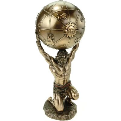 Veronese - Atlas Figurine - World - Bronze - Statuette Veronese - Atlas Figurine - World - Bronze - Statuette
