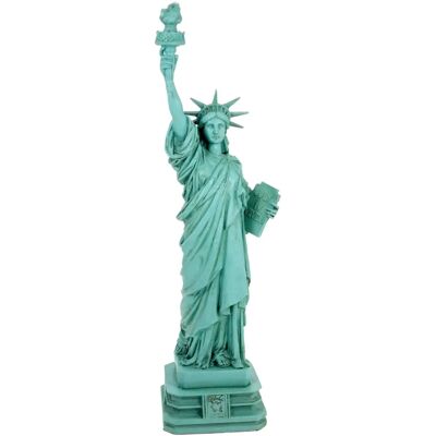 Figura da Estátua da Liberdade Veronese Cores Originais - Nova York Figura da Estátua da Liberdade Veronese Cores Originais - Nova York