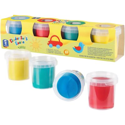 Set de Plastilina Feuchtmann - 4 Couleurs, Non Toxique, Sans Gluten - Publicité Set de Plastilina Feuchtmann - 4 Couleurs, Non Toxique, Sans Gluten - Publicité