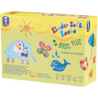 Feuchtmann - Kinder Basic Plus - Gemischte Farben - 12 St - Modeling dough Feuchtmann - Kinder Basic Plus - Gemischte Farben - 12 St - Modeling dough