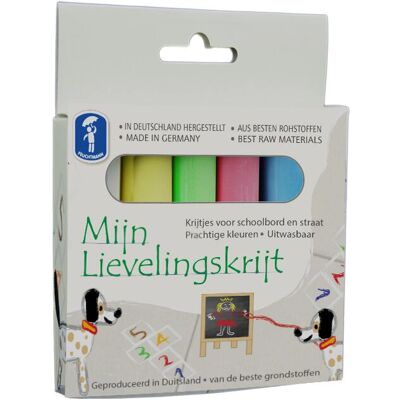 Feuchtmann MEINE LIEBLINGSKREIDE - Schulkreide - 5 Farben Feuchtmann MEINE LIEBLINGSKREIDE - Schulkreide - 5 Farben