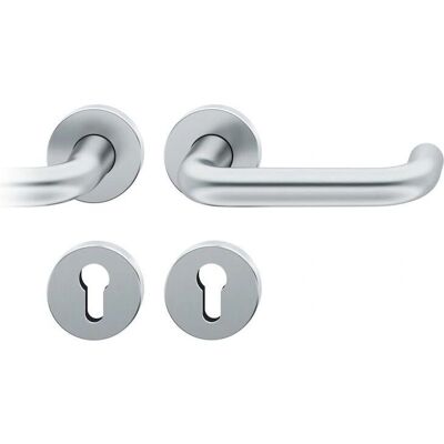 Conjunto de Manijas de Puerta de Acero Inoxidable FSB 79 1070 - Resistente al Fuego Conjunto de Manijas de Puerta de Acero Inoxidable FSB 79 1070 - Resistente al Fuego