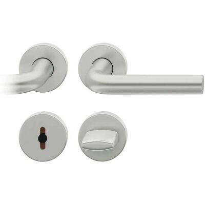 FSB - Maniglia porta wc in acciaio inox VK8 - Albero quadrato 8mm FSB - Maniglia porta wc in acciaio inox VK8 - Albero quadrato 8mm