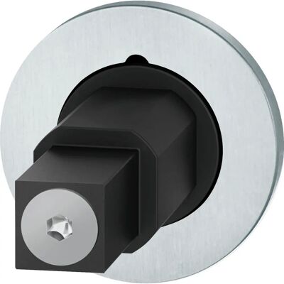 FSB Türbeschlag-Adapter - Edelstahl, Modell 15 1720, Schwarz Matt, 39-48mm FSB Türbeschlag-Adapter - Edelstahl, Modell 15 1720, Schwarz Matt, 39-48mm