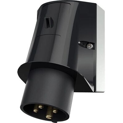 Mennekes 349 Prise électrique 32A IP44 - 4 pôles, Noir - Publicité Mennekes 349 Prise électrique 32A IP44 - 4 pôles, Noir - Publicité