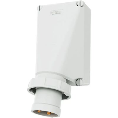 Mennekes 364 Modello 125A4P 6H400V Spina industriale - Connettore di potenza Mennekes 364 Modello 125A4P 6H400V Spina industriale - Connettore di potenza