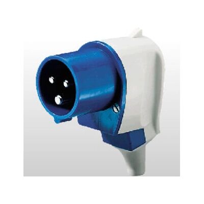 MENNEKES 1411 Stikkontakt - 3P IP44 230V 16A Vinklet stik MENNEKES 1411 Stikkontakt - 3P IP44 230V 16A Vinklet stik