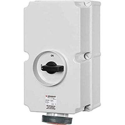 MENNEKES 5691A Wanddose 125A,4p,6h,400V,IP67 MENNEKES 5691A Wanddose 125A,4p,6h,400V,IP67