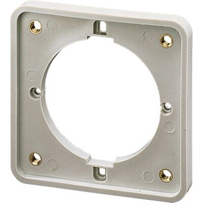 MENNEKES 40102 Placa de pared - Tapa de interruptor - Gris MENNEKES 40102 Placa de pared - Tapa de interruptor - Gris
