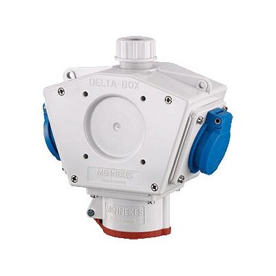 MENNEKES 92915 Conector eléctrico - IP44 - 2 Schuko - 16A MENNEKES 92915 Conector eléctrico - IP44 - 2 Schuko - 16A