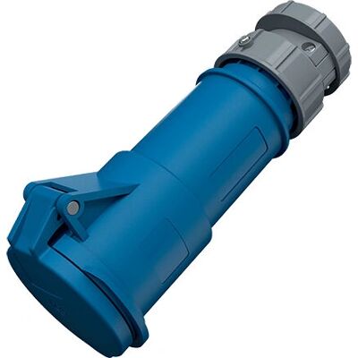 Mennekes 3966 Power Plug - IP44 32A 3P Blue Mennekes 3966 Power Plug - IP44 32A 3P Blue