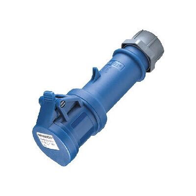 Mennekes 180A strømforbinder - Industrikontakt 3P IP44 Mennekes 180A strømforbinder - Industrikontakt 3P IP44