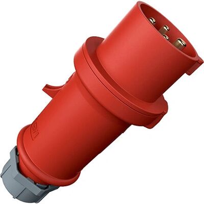 MENNEKES 164 Rød 32A 4P IEC-kobling - Elektrisk kontakt MENNEKES 164 Rød 32A 4P IEC-kobling - Elektrisk kontakt