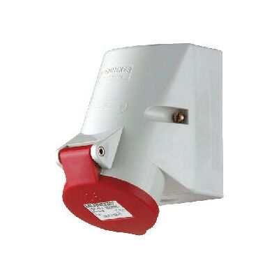 Mennekes 3331 Elektrisk stikkontakt - 5-pol 400V 16A IP44 Overflademontage Mennekes 3331 Elektrisk stikkontakt - 5-pol 400V 16A IP44 Overflademontage