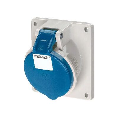 MENNEKES 1632 Elektrisk forbindelse - Blå - 16A, 3 poler, 6 timers timer MENNEKES 1632 Elektrisk forbindelse - Blå - 16A, 3 poler, 6 timers timer