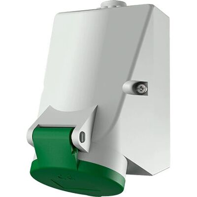 MENNEKES 1753 Wanddose - 16A, 4-pol, grün - Steckdose MENNEKES 1753 Wanddose - 16A, 4-pol, grün - Steckdose