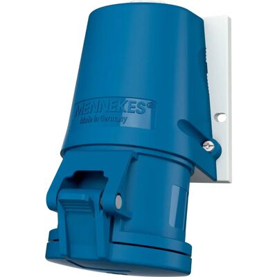 Mennekes 1346 Wanddose - IP44, 32A, 3p, 230V, Aufputz Mennekes 1346 Wanddose - IP44, 32A, 3p, 230V, Aufputz