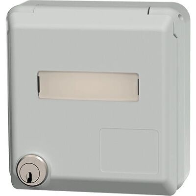 MENNEKES 4342 Datendose - 2 RJ45, lichtgrau, IP44 MENNEKES 4342 Datendose - 2 RJ45, lichtgrau, IP44