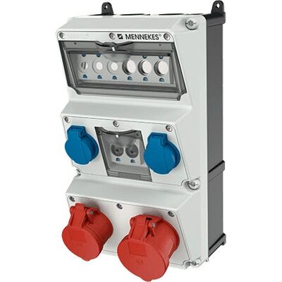 MENNEKES 930009 Steckdosen-Kombination - IP44 - Wandmontage MENNEKES 930009 Steckdosen-Kombination - IP44 - Wandmontage