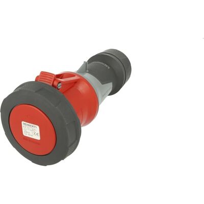 Mennekes PowerConnector 14212P - IP67 63A 400V, 3-pole, Red Mennekes PowerConnector 14212P - IP67 63A 400V, 3-pole, Red