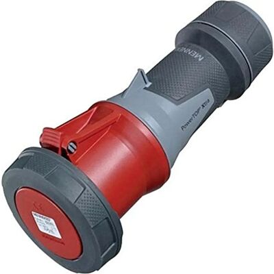 Mennekes PowerTOPXtra 14212 CEE-kobling - 63A IP67 5p 400V rot 6h Mennekes PowerTOPXtra 14212 CEE-kobling - 63A IP67 5p 400V rot 6h