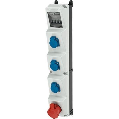 MENNEKES 960004 Prise combinée - Bleu, Rouge, Blanc - Prise - Publicité MENNEKES 960004 Prise combinée - Bleu, Rouge, Blanc - Prise - Publicité