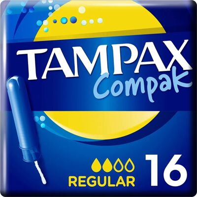 Tampax Tampax Regular Tampons - Tampons für normalen Fluss Tampax Tampax Regular Tampons - Tampons für normalen Fluss