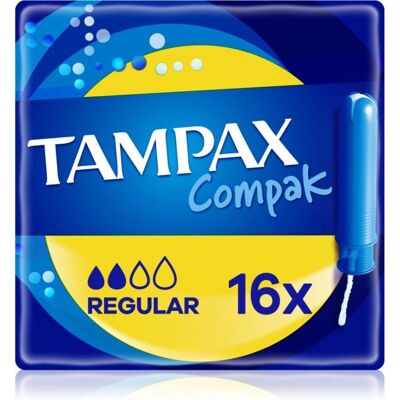 Tampax - Compak Regular - Tampon 16.0ks Tampax - Compak Regular - Tampon 16.0ks