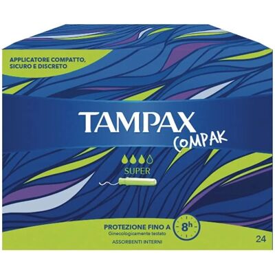 Tampax Super Tampons - Diskreter Schutz, 8h - Damenhygiene Tampax Super Tampons - Diskreter Schutz, 8h - Damenhygiene