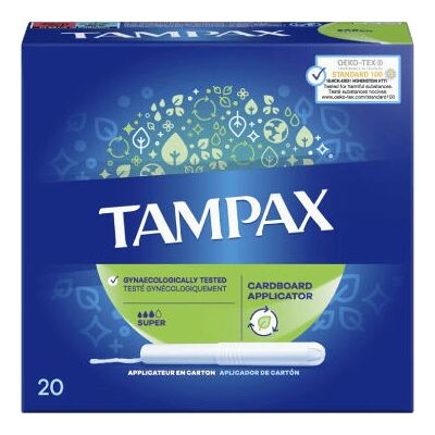 Tampax Super Tampons Pack of 20 - Hygieenisät tamponit Tampax Super Tampons Pack of 20 - Hygieenisät tamponit