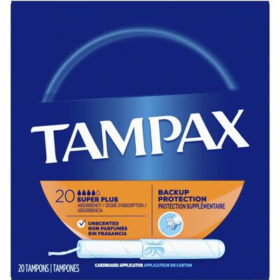 Tampax Super Plus Tampons - Heavy Flow Protection Tampax Super Plus Tampons - Heavy Flow Protection