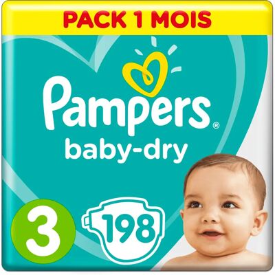 Pampers Active Baby-Dry Taille 3 - Couche - Publicité Pampers Active Baby-Dry Taille 3 - Couche - Publicité