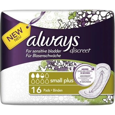 Always Brand Small Plus Pads Feminine Hygiene Always Brand Small Plus Pads Feminine Hygiene