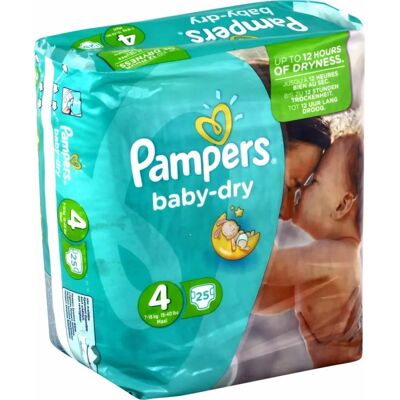Pampers Baby-Dry Nappies Size 4 9-14kg - Nappies/Diapers Pampers Baby-Dry Nappies Size 4 9-14kg - Nappies/Diapers