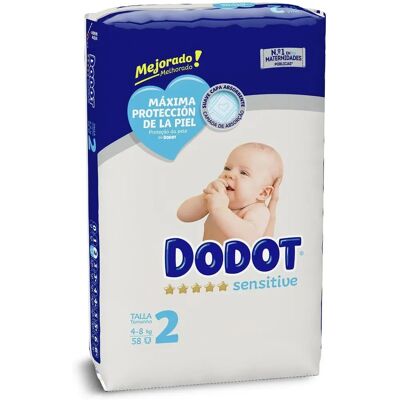 Dodot Sensitive Größe 2 Windeln - Babypflege Dodot Sensitive Größe 2 Windeln - Babypflege