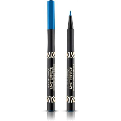 Eyeliner liquide haute précision Max Factor Masterpiece - Azure - Publicité Eyeliner liquide haute précision Max Factor Masterpiece - Azure - Publicité