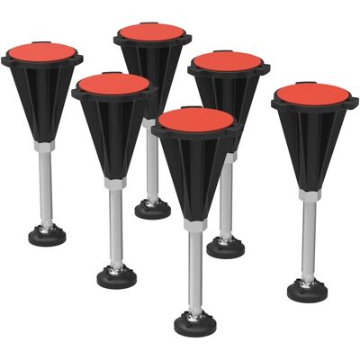 Picioare pentru cadă de duș Ideal Standard K936467 - Set de 6 Picioare pentru cadă de duș Ideal Standard K936467 - Set de 6