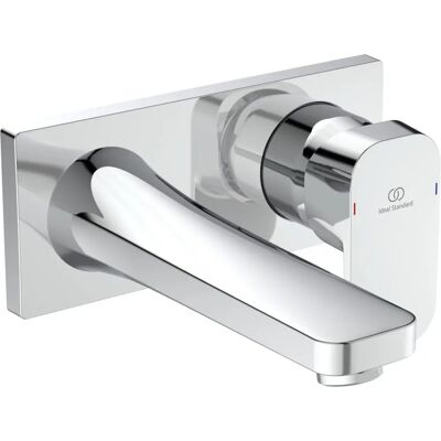 Ideal Standard A6334AA Wand-Waschtisch-Armatur mit verstellbarem Strahl - Set Ideal Standard A6334AA Wand-Waschtisch-Armatur mit verstellbarem Strahl - Set