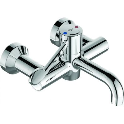 Mezclador termostático de lavabo de pared Ideal Standard 2 - Seguridad - Cromo Mezclador termostático de lavabo de pared Ideal Standard 2 - Seguridad - Cromo