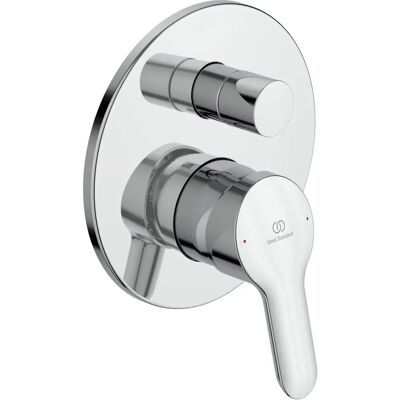 Miscelatore bagno/doccia Alpha a incasso Ideal Standard in ottone cromato - Rubinetto Miscelatore bagno/doccia Alpha a incasso Ideal Standard in ottone cromato - Rubinetto