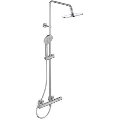 Sistem de duș Ideal Standard Ceratherm T50 - Termostatic, Cap de duș 3 funcții, crom Sistem de duș Ideal Standard Ceratherm T50 - Termostatic, Cap de duș 3 funcții, crom