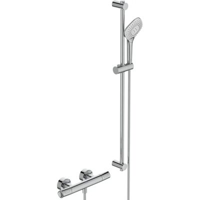 Ideal Standard Ceratherm T100 - Thermostat de douche 900mm avec douchette - Publicité Ideal Standard Ceratherm T100 - Thermostat de douche 900mm avec douchette - Publicité