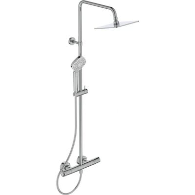 Sistema doccia Ideal Standard Ceratherm T100 con soffione e doccetta Sistema doccia Ideal Standard Ceratherm T100 con soffione e doccetta