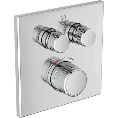 Ideal Standard Navigo Thermostatischer Duschmischer - 2 Ausgänge - Chrom Ideal Standard Navigo Thermostatischer Duschmischer - 2 Ausgänge - Chrom