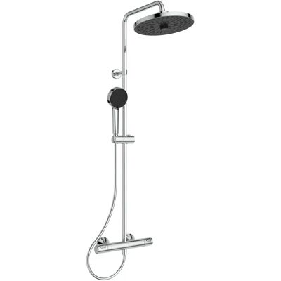 Système de douche Ideal Standard Ceratherm T A7210AA avec thermostat - Chrome Système de douche Ideal Standard Ceratherm T A7210AA avec thermostat - Chrome