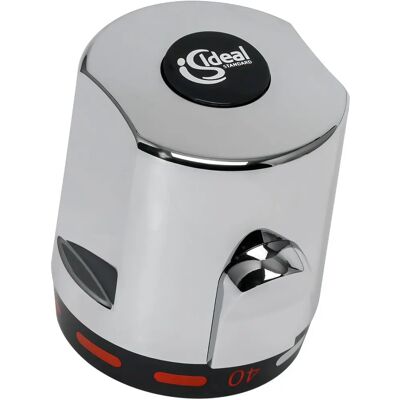 Ideal Standard A963506AA Chroom Temperatuurknop - Temperatuurregelknop Ideal Standard A963506AA Chroom Temperatuurknop - Temperatuurregelknop