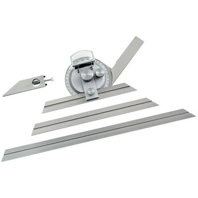 PROMAT Winkelmesser - 150/200/300mm Schieblehre - Präzise & langlebig PROMAT Winkelmesser - 150/200/300mm Schieblehre - Präzise & langlebig
