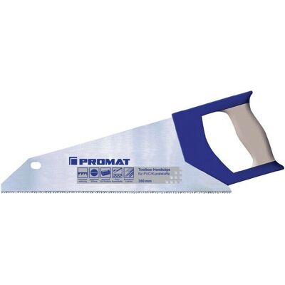 Promat Handsägeschneide L.350mm 12 ZpZ - Für Holz und Kunststoff Promat Handsägeschneide L.350mm 12 ZpZ - Für Holz und Kunststoff