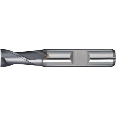 PROMAT D.3mm Fräser - Typ N, TiCN-Beschichtet, Kurz, 2 Schneiden PROMAT D.3mm Fräser - Typ N, TiCN-Beschichtet, Kurz, 2 Schneiden